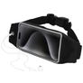 Mobiparts Comfort Fit Belt Handyhalterung Joggen iPhone 15 Pro Max Sporthülle Neopren Gürtel - Schwarz