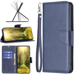 Mobigear Excellent Realme C31 Hülle Klapphülle Geldbörse - Blau