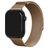 Mobilize RVS Milanaise Apple Watch Armband Magnetverschluss - 49/46/45/44 mm - Roségold