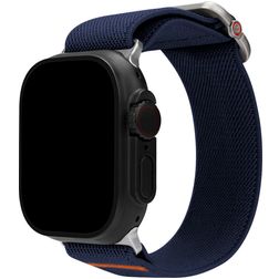 Mobilize Elastic Nylon Apple Watch Armband Elastisches Band - 49/46/45/44 mm - Blau