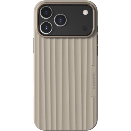 Nudient Bold iPhone 18 Pro Max MagSafe Hülle Hardcase Backcover - Linen Beige