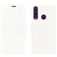 Mobigear Classic Huawei Y6p Hülle Klapphülle Geldbörse - Weiß