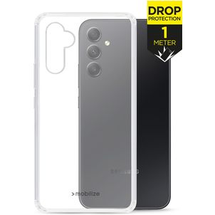 Mobilize Naked Protection Durchsichtig Samsung Galaxy A34 Hülle Hardcase Backcover Stoßfest - Transparent