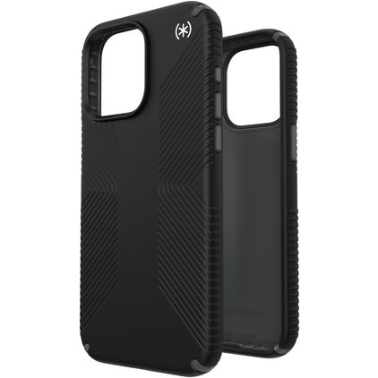 Speck Presidio2 Grip iPhone 15 Pro Max Hülle Hardcase Backcover Stoßfest - Schwarz