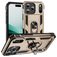 Mobigear Armor Ring iPhone Air Hülle Hardcase Backcover Stoßfest mit Ringhalter - Gold