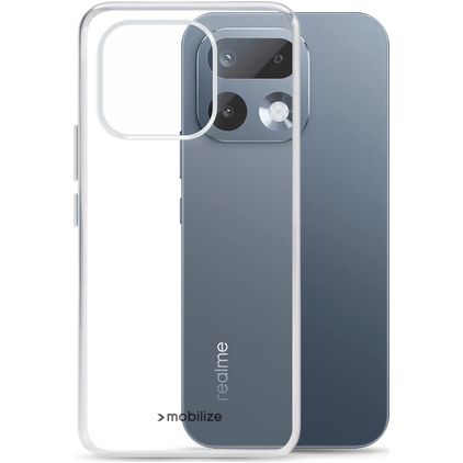 Mobilize Gelly Case Durchsichtig Realme 16 Pro Plus Hülle Flexibles TPU Backcover - Transparent