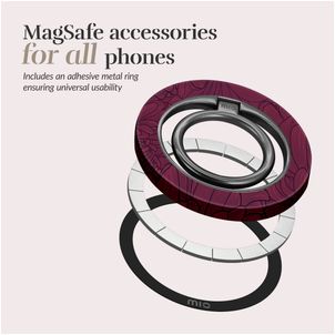MIO Holder MagSafe Handy-Ring - Berry Blooms Universal