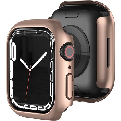Mobigear Colors Dünn Apple Watch - 41 mm Hardcase Hülle - Roségold