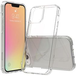 Mobigear Crystal Transparent iPhone 13 Hardcase Backcover - Transparent