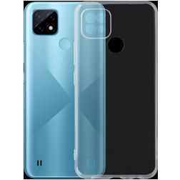 Mobigear Ultra Thin Durchsichtig Realme C21 Hülle Flexibles TPU Extra Dünn Backcover - Transparent