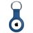 Xccess Keychain Apple AirTag Hülle Flexibles Silikon Schlüsselanhänger - Blau