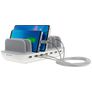 4Smarts Office Charging Station 7 USB Ladestation Power Delivery 60W - Weiß