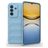 Mobigear Bumpy Samsung Galaxy A37 Hülle Flexibles TPU Backcover - Blau