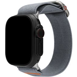 Mobilize Elastic Nylon Apple Watch Armband Elastisches Band - 49/46/45/44 mm - Grau