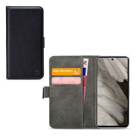 Mobilize Classic Gelly Wallet Google Pixel 7a Hülle Klapphülle Geldbörse - Schwarz