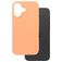 CARE by PanzerGlass Fashionable iPhone 16 Silikon MagSafe Backcover - Peachy