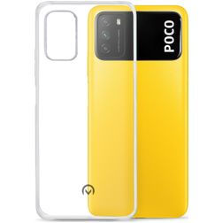 Mobilize Gelly Durchsichtig POCO M3 Hülle Flexibles TPU Backcover - Transparent