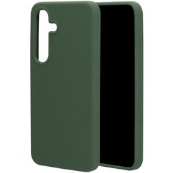 Mobiparts Samsung Galaxy S25 Silikon Backcover - Forest Green