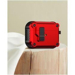Mobigear Armor Clip Apple AirPods Pro 3 Hardcase Hülle - Rot