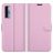 Mobigear Classic TCL 20S Hülle Klapphülle Geldbörse - Pink