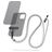Mobilize Lanyard Universal-Handykette einstellbar - Grau