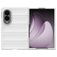 Mobigear Bumpy Samsung Galaxy Z Fold 8 Hülle Flexibles TPU Backcover - Weiß