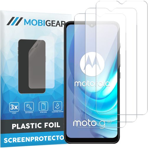 Mobigear Motorola Moto G50 Displayschutz Schutzfolie - Hüllenfreundlich (3er Pack)