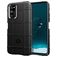 Mobigear Rugged Shield Realme 7 Pro Hülle Flexibles TPU Backcover Stoßfest - Schwarz
