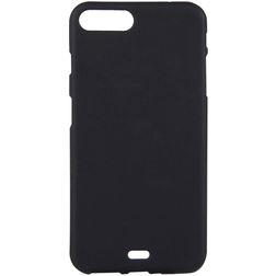Mobigear Colors iPhone 8 Plus Hülle Flexibles TPU Backcover - Schwarz