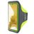 Mobiparts Comfort Fit Handyhalterung Joggen Samsung Galaxy S22 Plus Sporthülle Neopren Sportarmband - Neon Green