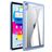Mobigear Crystal iPad 10 (2022) Hardcase Hülle Backcover - Transparent / Blau