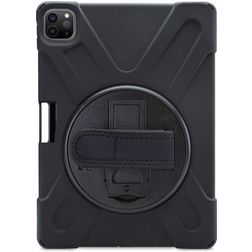 Xccess Survivor All-round iPad Pro 11 Zoll (2020) Hülle Kunststoff,Silikon Backcover + Schulterträger + Ständer - Schwarz
