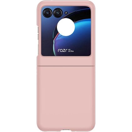 Mobigear Colors Motorola Razr 50 Hülle Hardcase Backcover - Pink