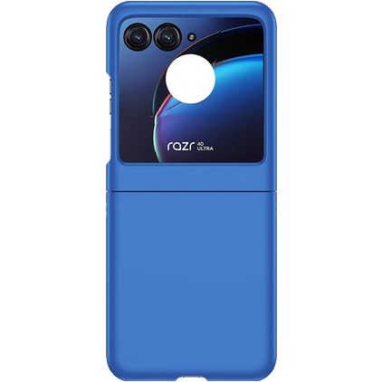 Mobigear Colors Motorola Razr 40 Ultra Hülle Hardcase Backcover - Dunkelblau