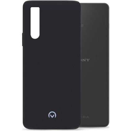 Mobilize Rubber Gelly Sony Xperia 10 IV Hülle Flexibles TPU Backcover - Matt Black