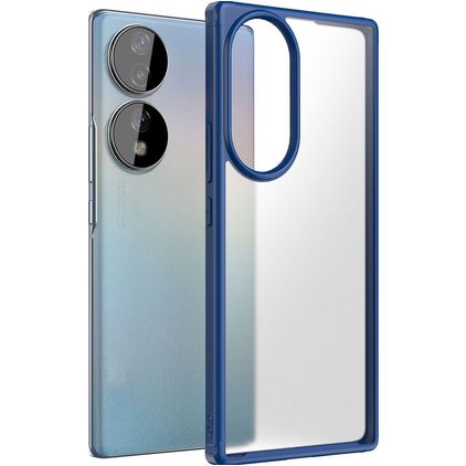 Mobigear Shockproof HONOR 70 Hülle Hardcase Backcover Stoßfest - Dunkelblau