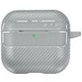 Mobigear Carbon Fiber Dünn Apple AirPods 4 Hardcase Hülle - Grau