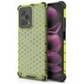 Mobigear Honeycomb POCO X5 Pro Hülle Hardcase Backcover Stoßfest - Grün
