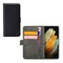 Mobilize Classic Gelly Wallet Samsung Galaxy S21 Ultra Hülle Klapphülle Geldbörse - Schwarz