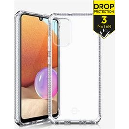 ITSkins SpectrumClear Durchsichtig Samsung Galaxy A32 4G Hülle Flexibles TPU Backcover Stoßfest - Transparent