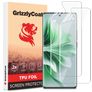 GrizzlyCoat OPPO Reno 12 Pro Hydrogel TPU Displayschutz - Hüllenfreundlich (2er Pack)