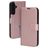 Mobiparts Classic Wallet Samsung Galaxy A35 Hülle Klapphülle Geldbörse - Pink