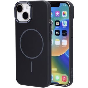 Mobiparts Slim Line iPhone 15 MagSafe Hardcase Backcover - Onyx Black