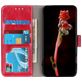 Mobigear Basic POCO M5 Hülle Klapphülle Geldbörse - Rot