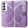 Mobigear Butterfly OPPO Reno 12 Pro Hülle Klapphülle Geldbörse - Lila