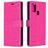 Mobigear Wallet Samsung Galaxy A21s Klapphülle Portemonnaie - Magenta