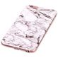 Mobigear Marble iPhone 6s Plus Hülle Flexibles TPU Backcover - Weiß
