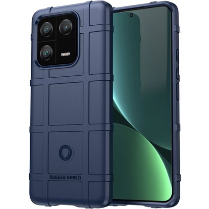 Mobigear Rugged Shield Xiaomi 13 Pro TPU (flexibel) Backcover Shockproof - Blau