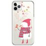 Mobigear Design iPhone 11 Pro Hülle Flexibles TPU Backcover - Schneemann