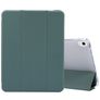 Mobigear Tri-Fold Gel iPad Air 4 (2020) Hülle TPU,Kunstleder Klapphülle + Stifthalter - Grün